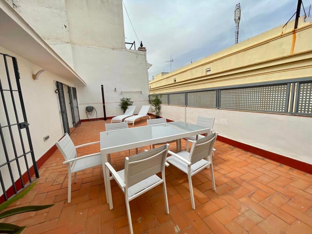 Ti2 Duplex Con Terraza Privada, 120 Metros De La Catedral Lägenhet Sevilla Exteriör bild